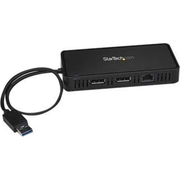 Stacja/replikator StarTech StarTech USB TO DUAL DP DOCKING STATION/DOCKING STATION 4K GBE USB 3.0