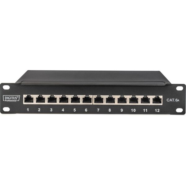 Digitus Patch panel 10" 1U 12x RJ45 LSA kat. 6A (DN-91612S-EA)