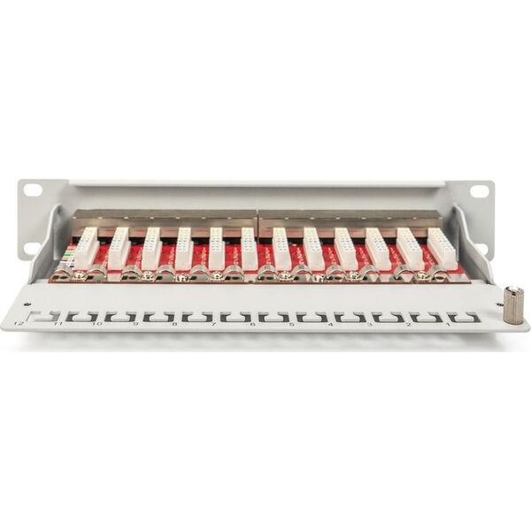 Digitus Patch panel 10" 1U 12x RJ45 kat. 6A (DN-91612S-EA-G)