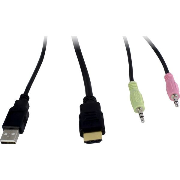 Przełącznik Inter-Tech Intertech IPC KVM SWITCH AS-22HA HDMI/METAL IN