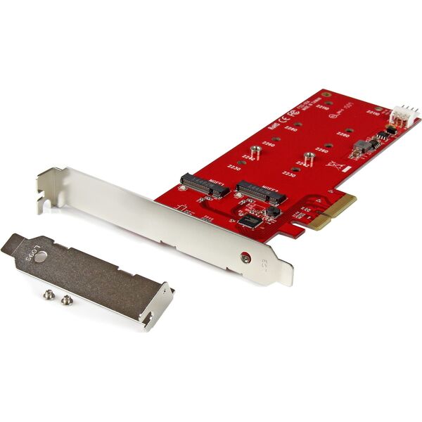 Kontroler StarTech PCIe 2.0 x4 - 2x M.2 SATA B-key (PEX2M2)