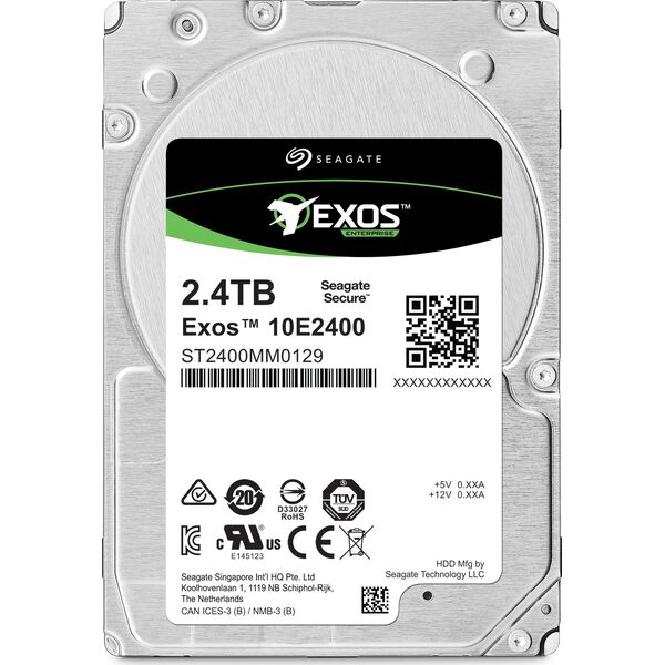 Dysk serwerowy Seagate Exos 10E2400 2.4TB 2.5'' SAS-3 (12Gb/s)  (ST2400MM0129)