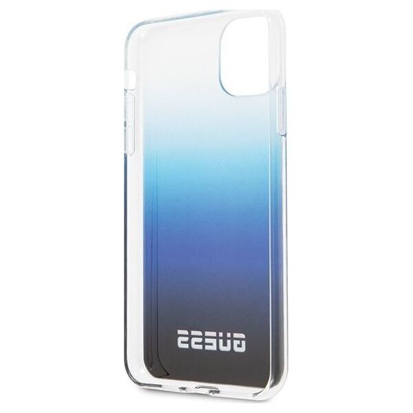 Guess Guess GUHCN65DGCNA iPhone 11 Pro Max niebieski/gradient blue hard case California uniwersalny