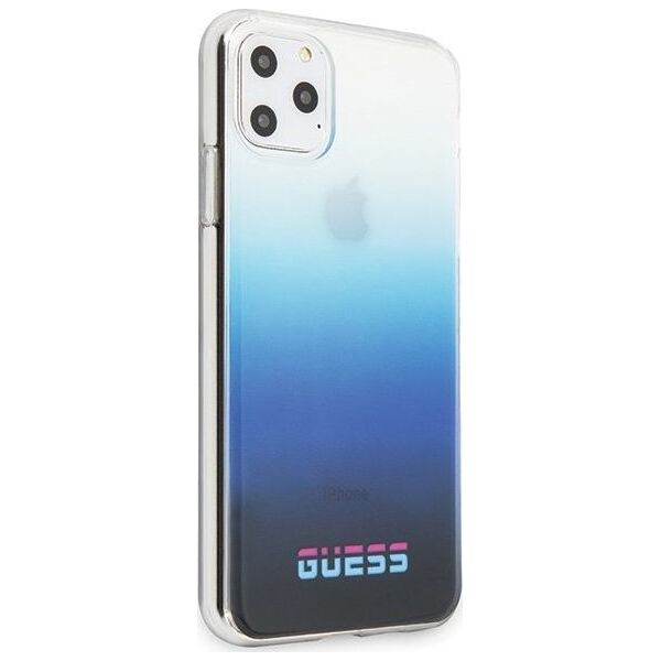 Guess Guess GUHCN65DGCNA iPhone 11 Pro Max niebieski/gradient blue hard case California uniwersalny
