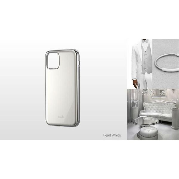 Moshi Moshi iGlaze etui na iPhone 11 Pro (Pearl White)