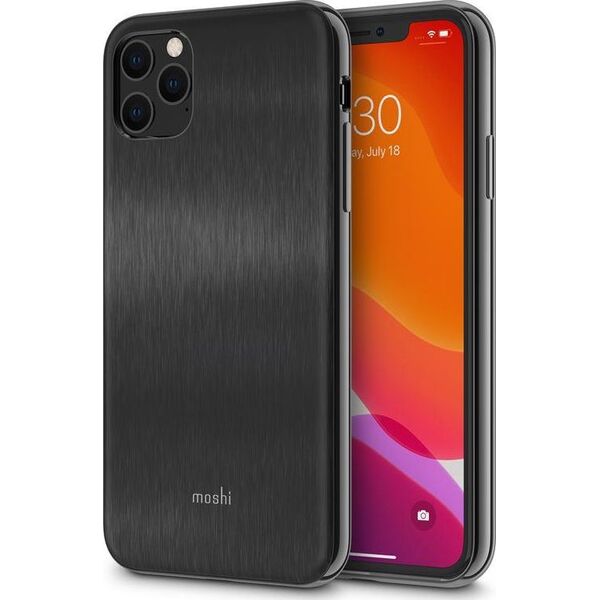 Moshi Moshi iGlaze etui na iPhone 11 Pro Max (Armour Black)