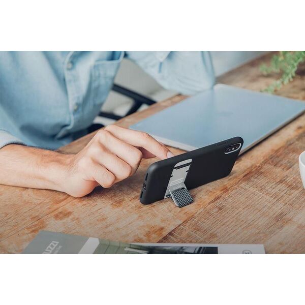 Moshi Etui Moshi Capto do iPhone Xs Max (Mulberry Black)