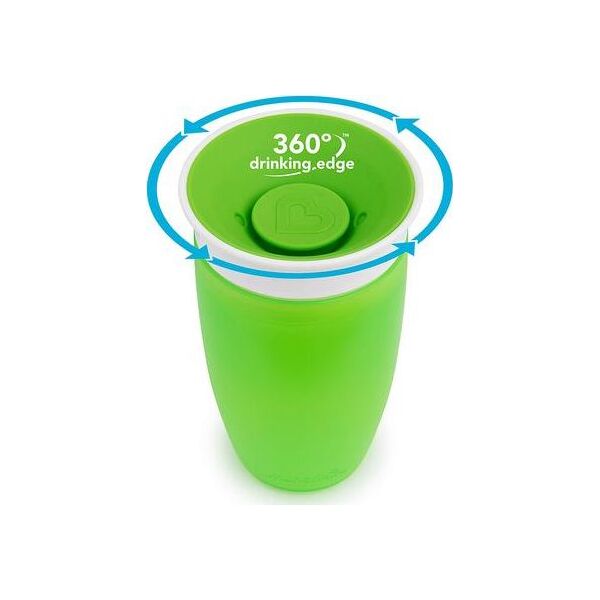 Munchkin Kubek niekapek 360 296ml zielony