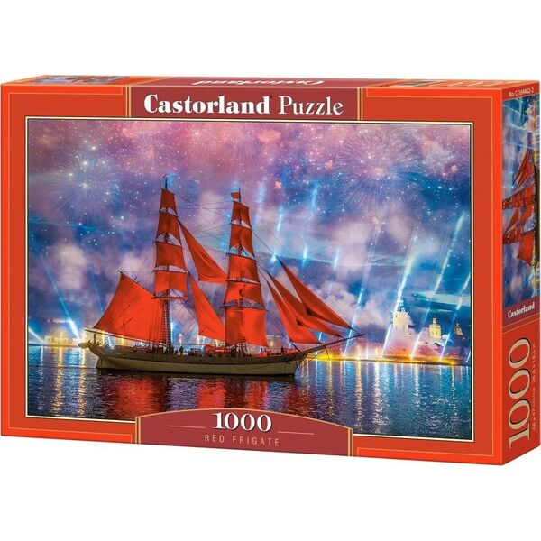 Castorland Puzzle 1000 Czerwona Fregata
