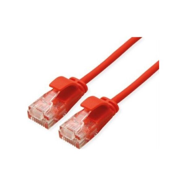 Roline ROLINE UTP PatchCord Cat6a. LSOH Slim. Red. 5.0m