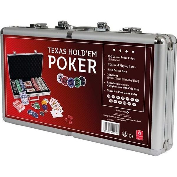 Cartamundi Poker set Alu case