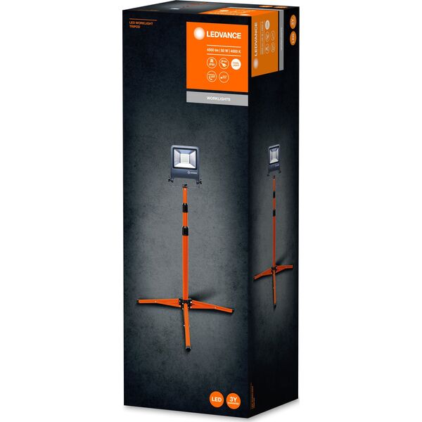 Naświetlacz Ledvance Ledvance naświetlacz roboczy 1x50W 840 TRIPOD