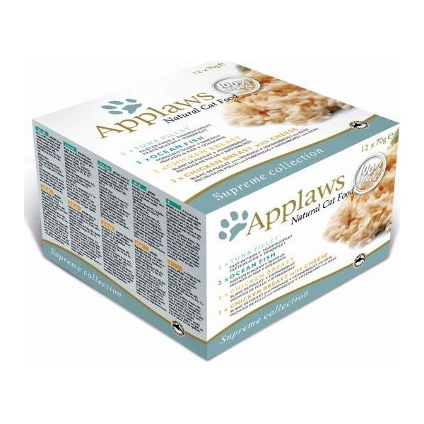 Applaws APPLAWS KOT pusz.12x70g MULTIPACK MIXED