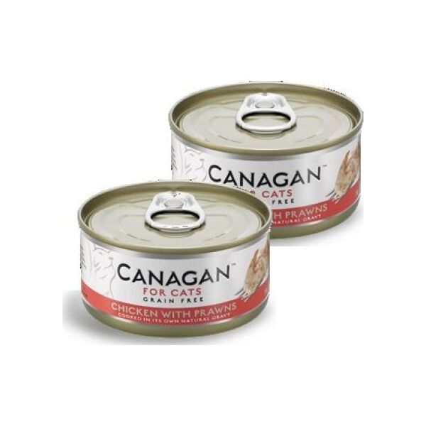 Canagan CANAGAN KOT pusz.75g CHICKEN&PRAWNS KURCZAK&KREWETKI /12