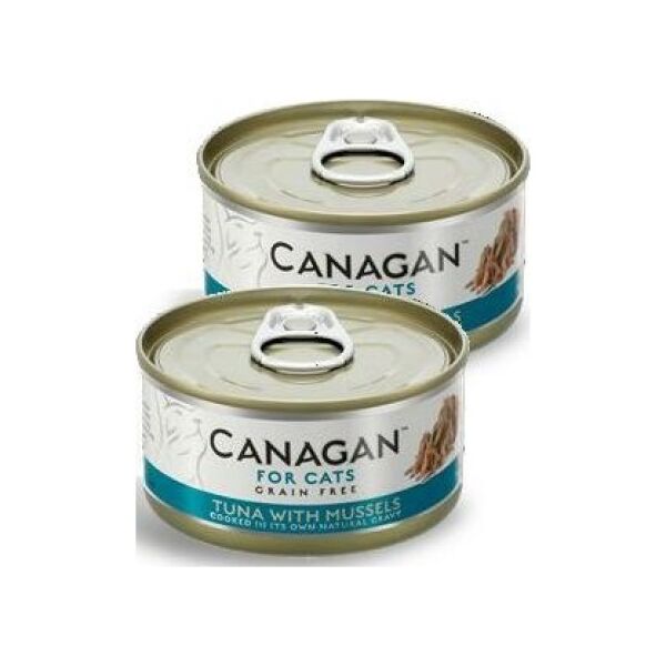 Canagan CANAGAN KOT pusz.75g TUNA WITH MUSSELS TUŃCZYK/ MAŁŻA /12