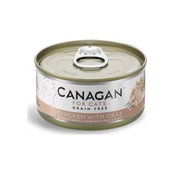 Canagan CANAGAN KOT pusz.75g CHICKEN/CRAB KURCZAK / KRAB /12