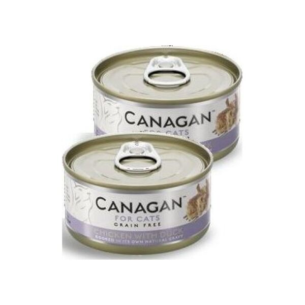 Canagan CANAGAN KOT pusz.75g CHICKEN/DUCK KURCZAK / KACZKA /12