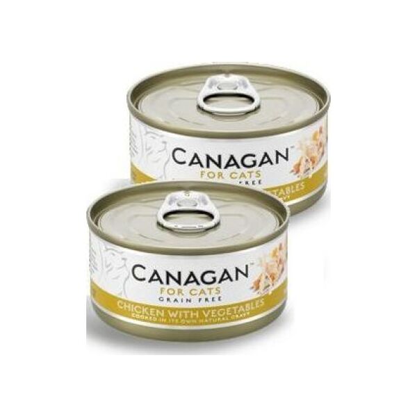 Canagan CANAGAN KOT pusz.75g CHICKEN/VEGETABLE KURCZAK / WARZYWA /12