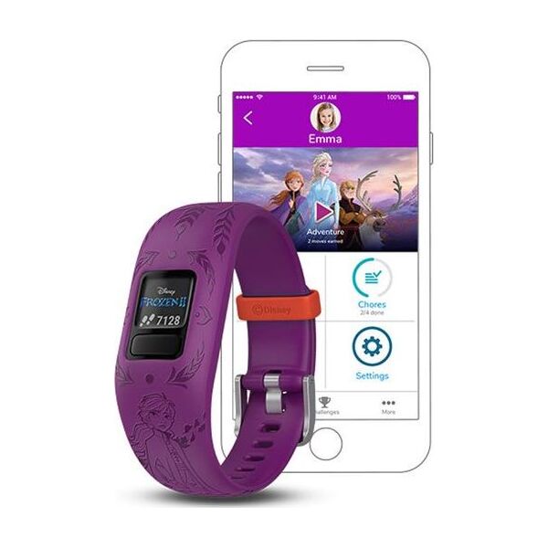 Smartband Garmin Vivofit Junior 2 Frozen Anna Fioletowy