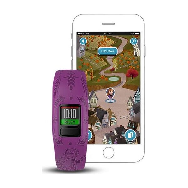 Smartband Garmin Vivofit Junior 2 Frozen Anna Fioletowy