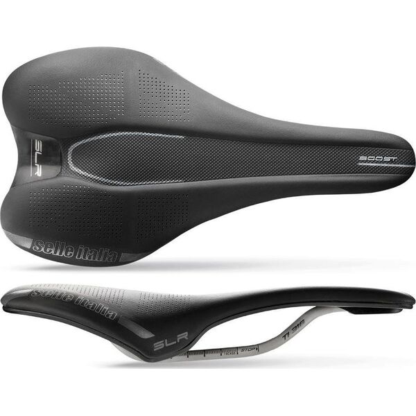 Selle Italia Siodło SELLE ITALIA SLR BOOST L (id match - L1) ti 316 tube 7, fibra-tek, czarne (NEW)