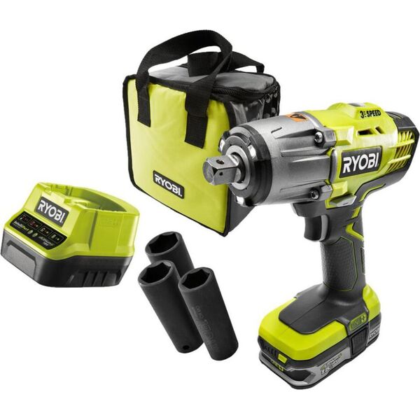 Klucz udarowy Ryobi R18IW3-120S 18 V 1/2"