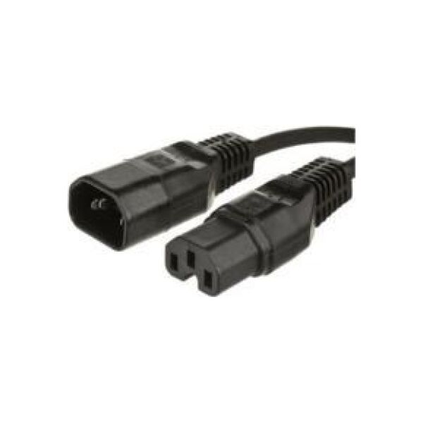 Kabel zasilający MicroConnect Jumper Cable C14 - C15 1m