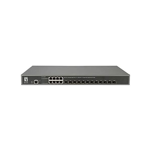 Switch LevelOne LevelOne Switch 8x GE GTL-2091 12xGSFP 19"
