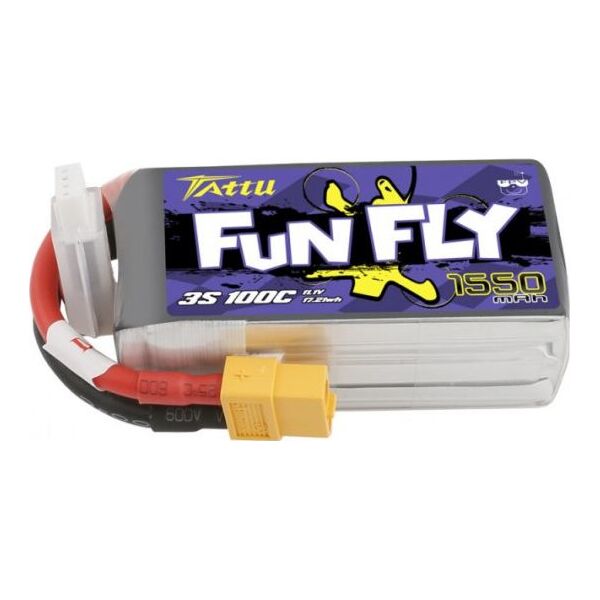 Gens Ace & TATTU Akumulator Tattu Funfly 1550mAh 11,1V 100C 3S1P XT60