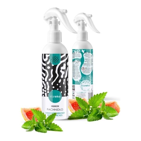 Klareko KLAREKO_Pachnidło perfumy dla domu w sprayu Różowy Grejfrut Mięta 250ml
