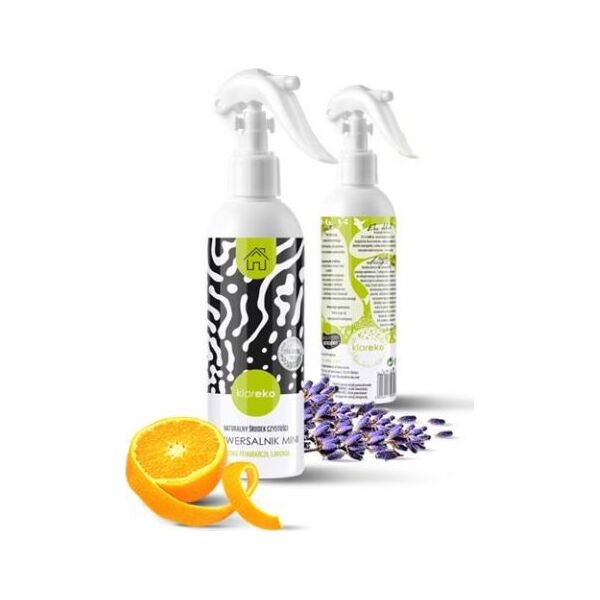 Klareko naturalny środek czystości, słodka pomarańcza, lawenda 250ml