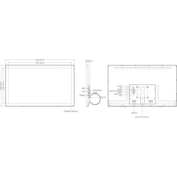 Ramka cyfrowa Braun Phototechnik Braun DigiFrame 270 Business Line 68,58cm (27,0 )