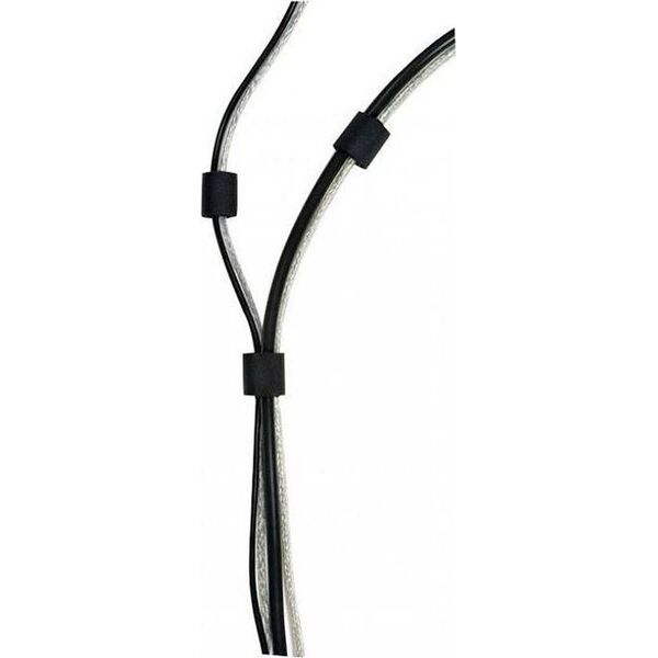 Organizer R-GO Tools Opaska zaciskowa Czarny 10 sztuk  (RGOVLCT10)