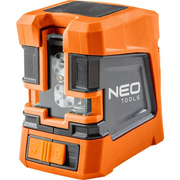 Neo Laser krzyżowy 75-101 czerwony 15 m