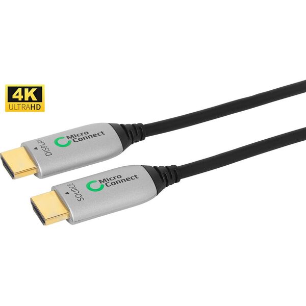Kabel MicroConnect HDMI - HDMI 15m czarny (HDM191915V2.0OP)