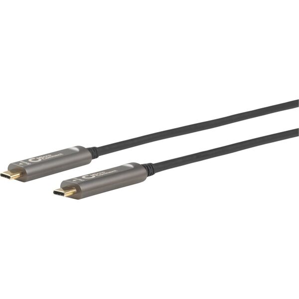 Kabel USB MicroConnect USB-C - USB-C 10 m Czarny (USB3.1CC10OP)