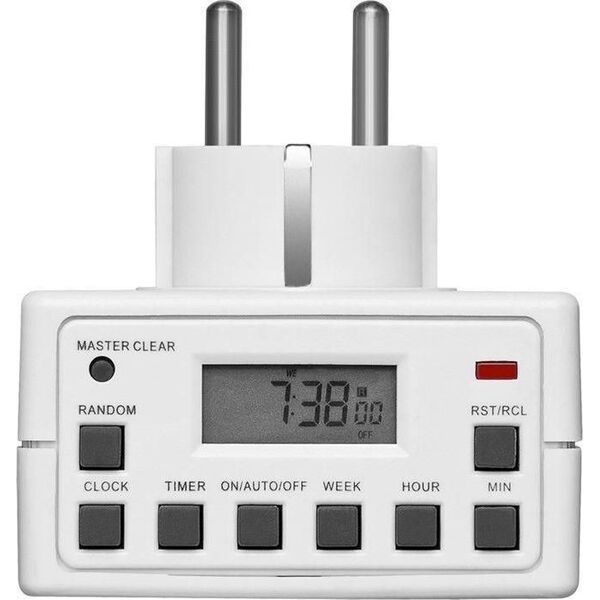 MicroConnect przeciwprzepięciowa 1 gniazdo biała (GRUTIMER3)