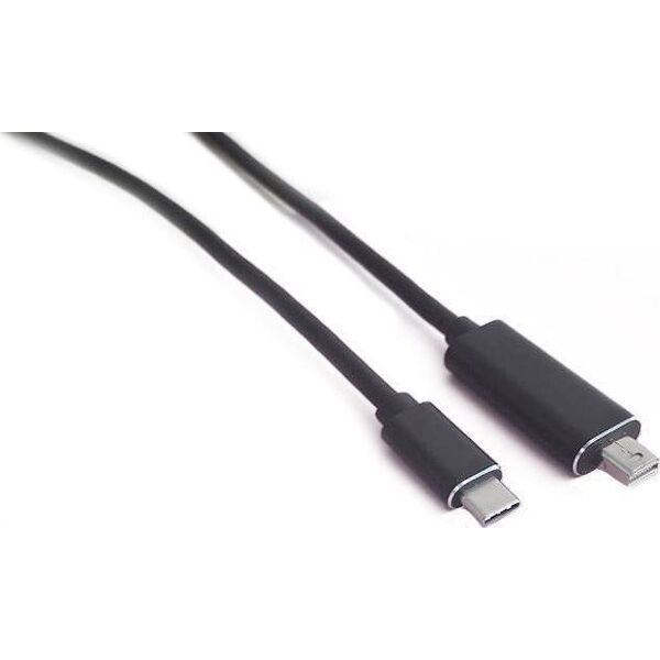 Kabel USB MicroConnect USB-C - mini DisplayPort 3 m Czarny (USB3.1CMDP3)
