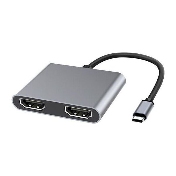 Stacja/replikator MicroConnect USB-C (USB3.1CHDMIX2)