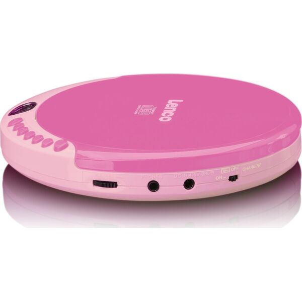 Odtwarzacz CD Lenco CD-011 różowy