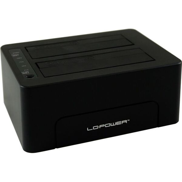 Stacja dokująca LC-Power 2.5"/3.5" SATA - USB-C 3.2 Gen 2 (LC-DOCK-C)