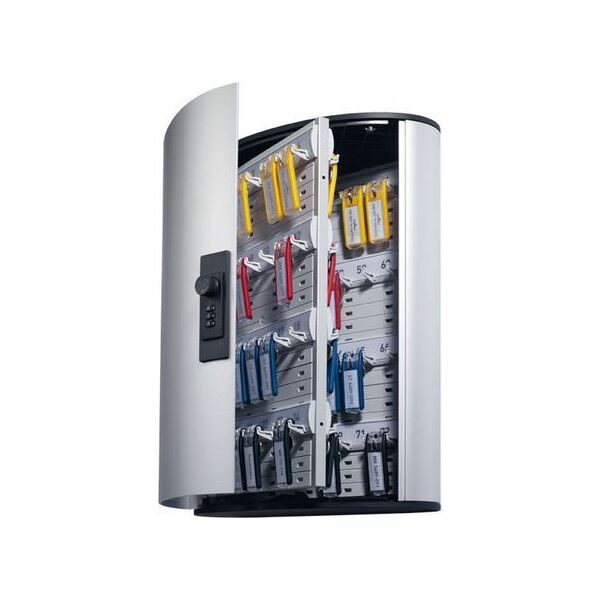 Durable DURABLE Schlüsselkasten KeyBoxCode72 Zahlenschloss silber