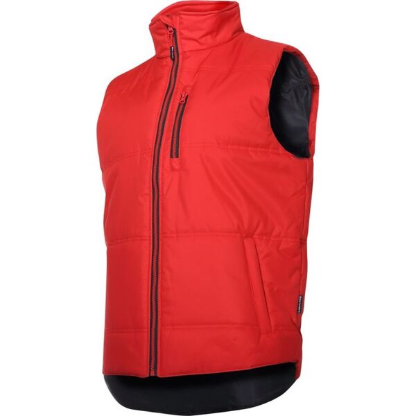 Lahti Pro bezrękawnik ocieplany czerwono-czarny, "2XL" (L4131505)