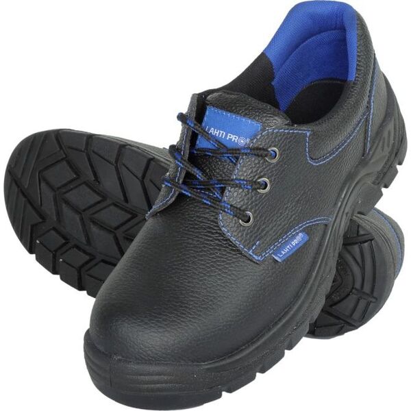Lahti Pro półbuty skórzane czarno-niebieskie "41" (L3041941)