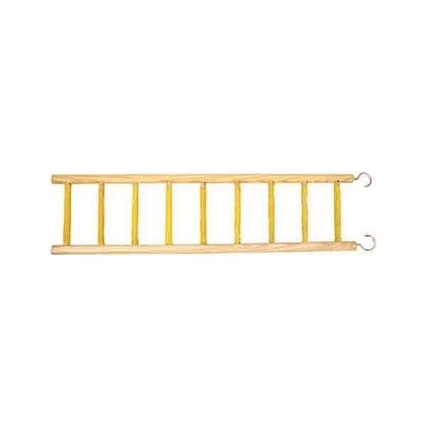 Panama Pet Panama Pet drabinka z cementowymi stopniami 9 stopni 9,5 x 39,2 cm żółta