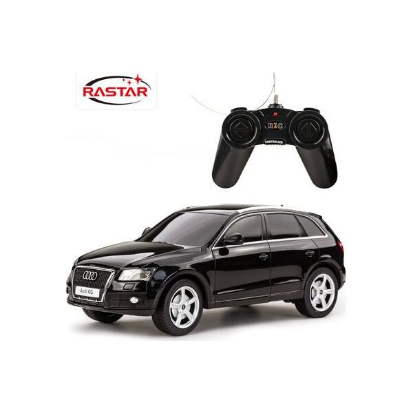 Rastar Audi Q5 RASTAR 1:24 RTR (zasilanie na baterie AA) - Czarny