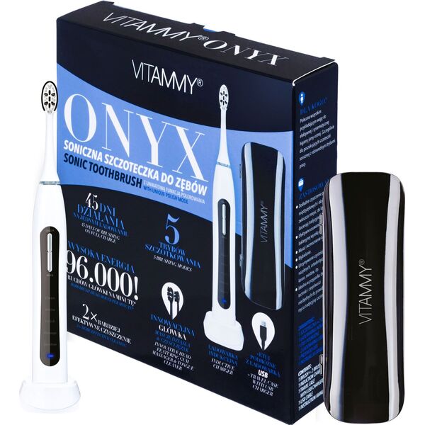 Szczoteczka Vitammy Onyx Czarna