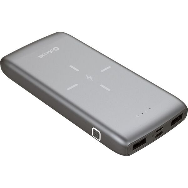 Powerbank Platinet Wireless 10000mAh Srebrny