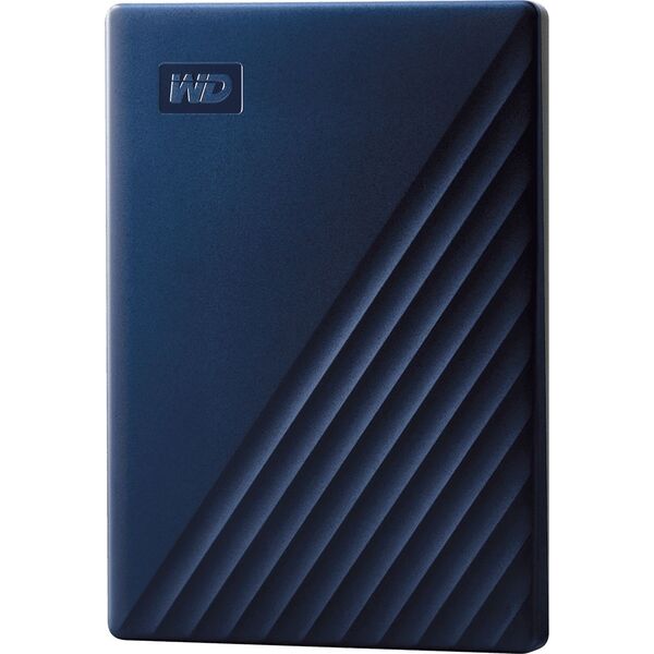 Dysk zewnętrzny HDD WD My Passport for Mac 2TB Niebieski (WDBA2D0020BBL-WESN)