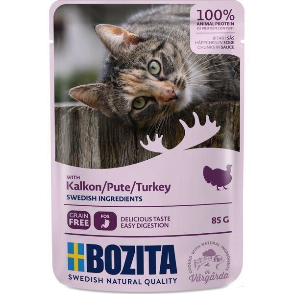 Bozita Bozita Cat Indyk w sosie saszetka 85g